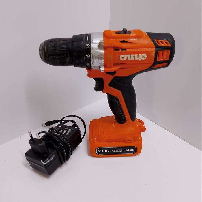 Шуруповерт СПЕЦ БДА-14,4-ЛИ