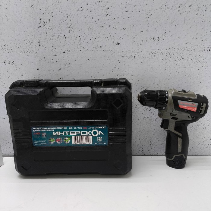 Шуруповерт Интерскол ДА-10/12В 38