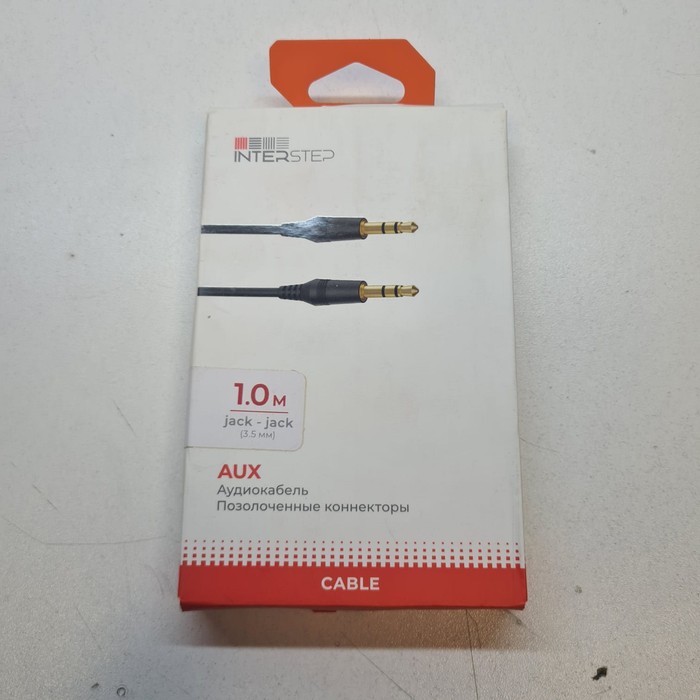 AUX кабель Interstep 1m