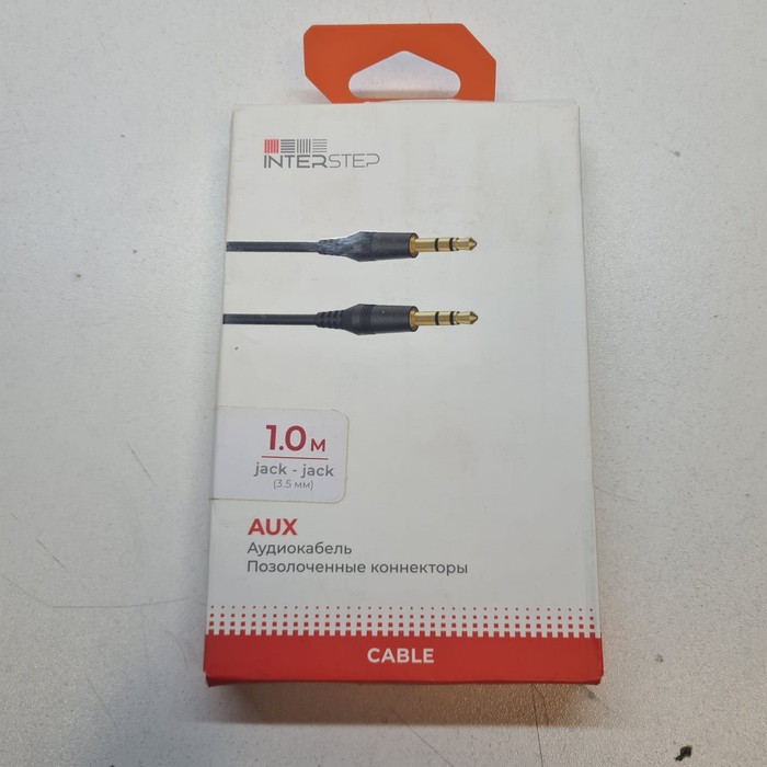 AUX кабель Interstep 1m
