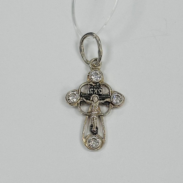 Крест Серебро 925