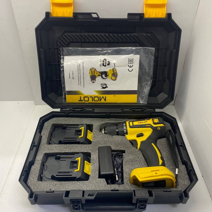 Шуруповерт Molot MBD 1820 Li
