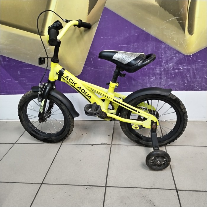 Детский велосипед Black Aqua Velorun 14