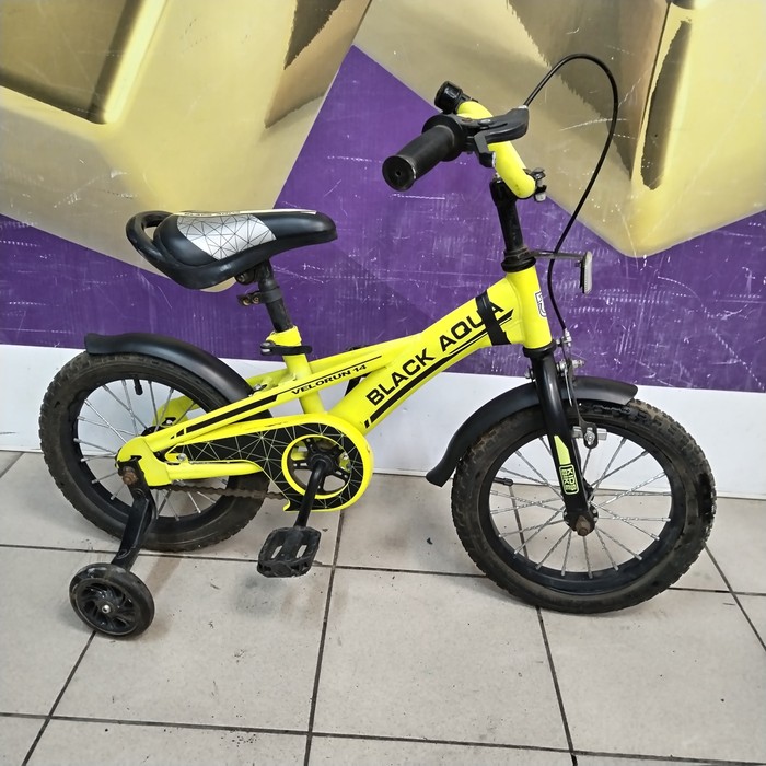 Детский велосипед Black Aqua Velorun 14