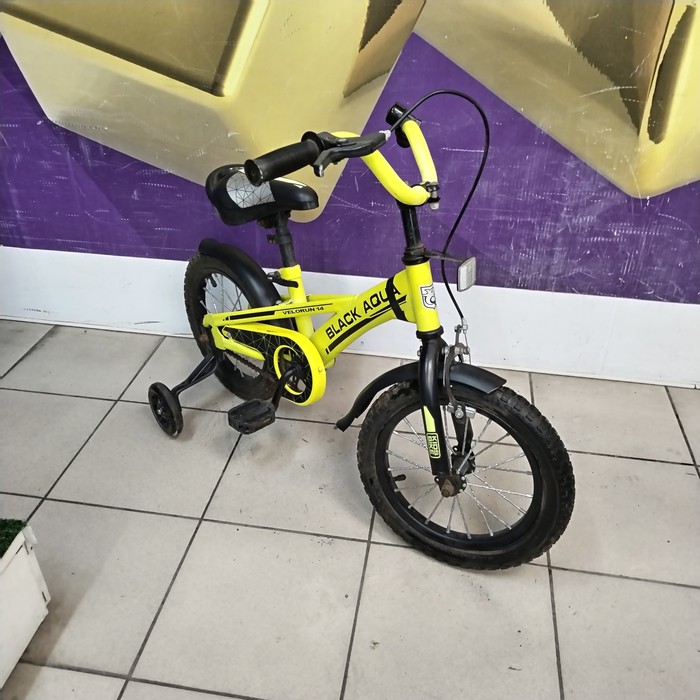 Детский велосипед Black Aqua Velorun 14