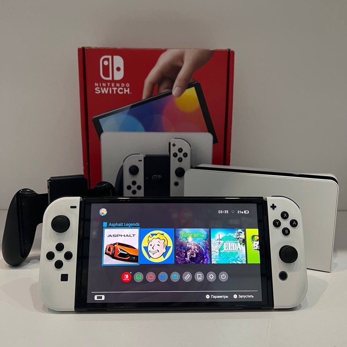 Игровая приставка Nintendo Switch OLED