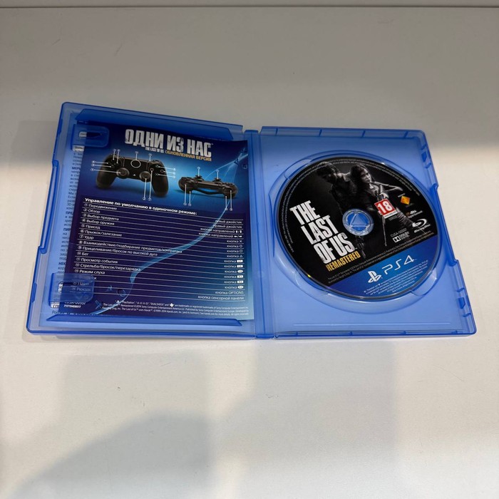 Диск Sony PlayStation 4 The Last Of Us Remastered
