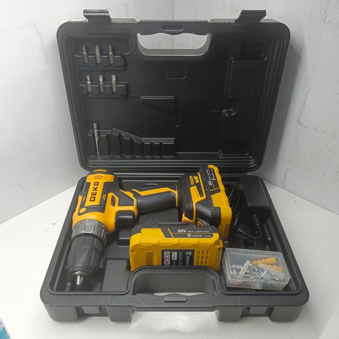 Шуруповерт Deko DKCD20FU-Li