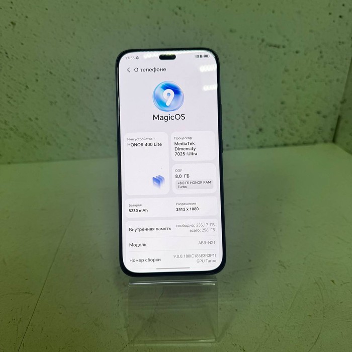 Смартфон HONOR 400 Lite 8/256 Черный