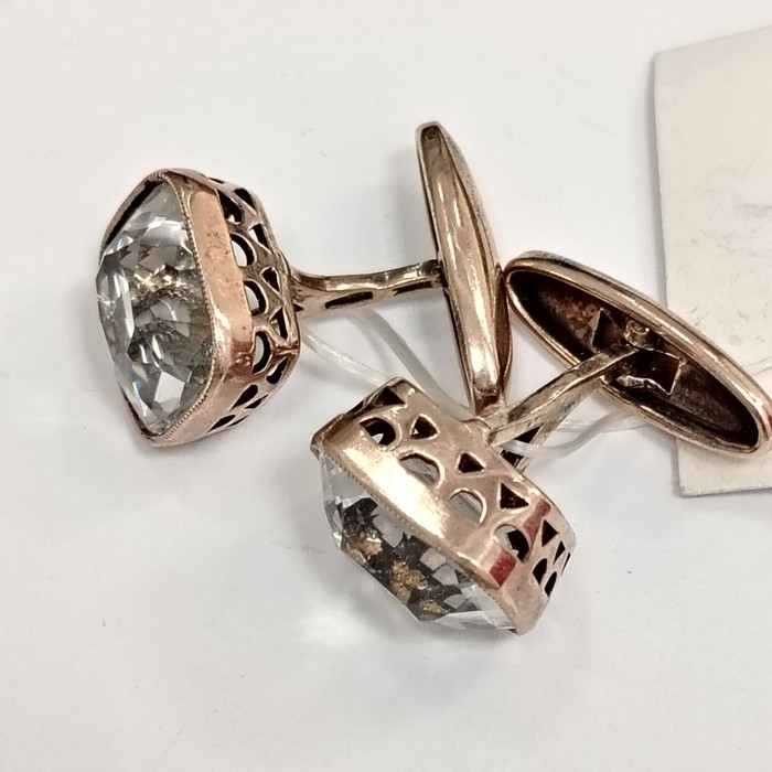 Запонки Серебро 875