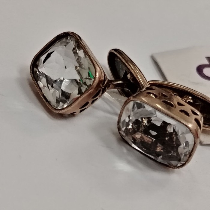 Запонки Серебро 875