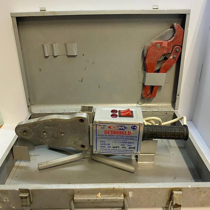 Паяльник для полипропилена gedikoglu ISO 9001