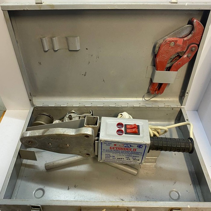 Паяльник для полипропилена gedikoglu ISO 9001