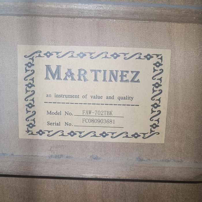 Гитара Martinez FAW-702 TBK