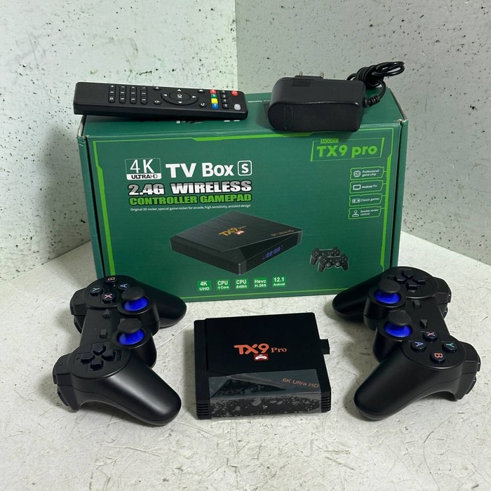 Игровая приставка TX9 Pro с Android TV