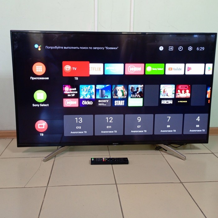 Телевизор Sony KD-49xf7596