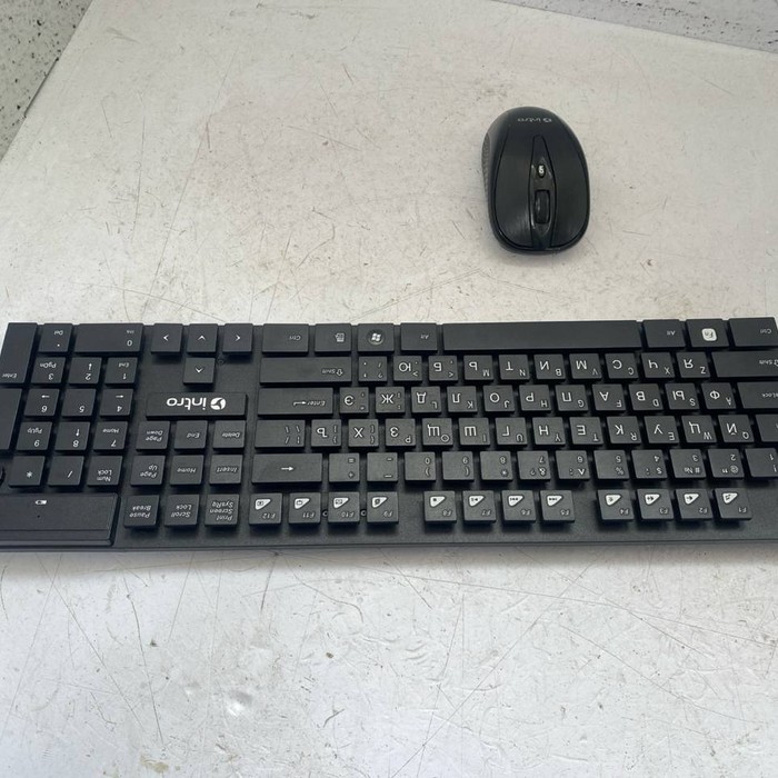 Клавиатура+мышь intro DW610 Black