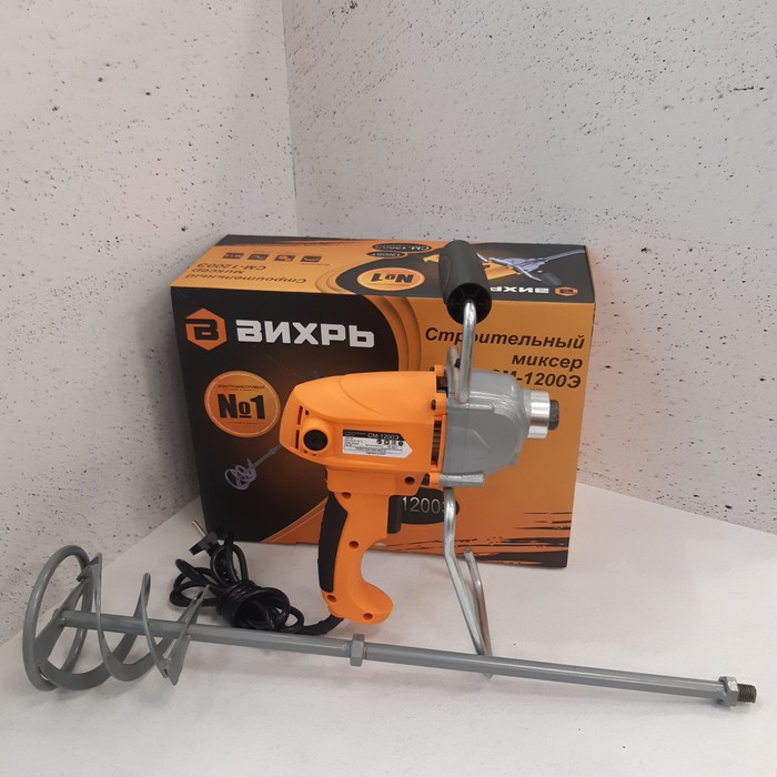 Строительный миксер Вихрь СМ-1200Э