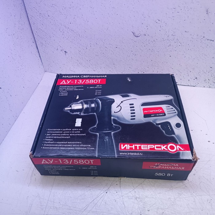 Сверлильный станок Интерскол ДУ - 13/580Т