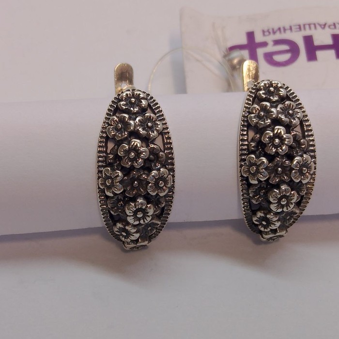 Серьги Серебро 925