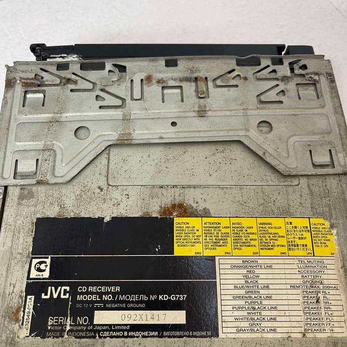 Автомагнитола JVC KD-G747