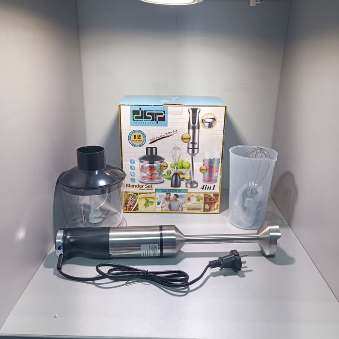 Блендер DSP KM1090 Серебристый