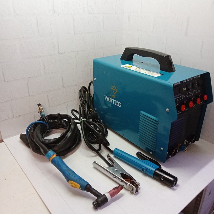 Сварочный аппарат Varteg TIG 200 DC PULSE синий