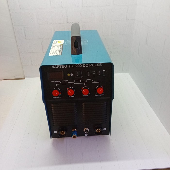 Сварочный аппарат Varteg TIG 200 DC PULSE синий
