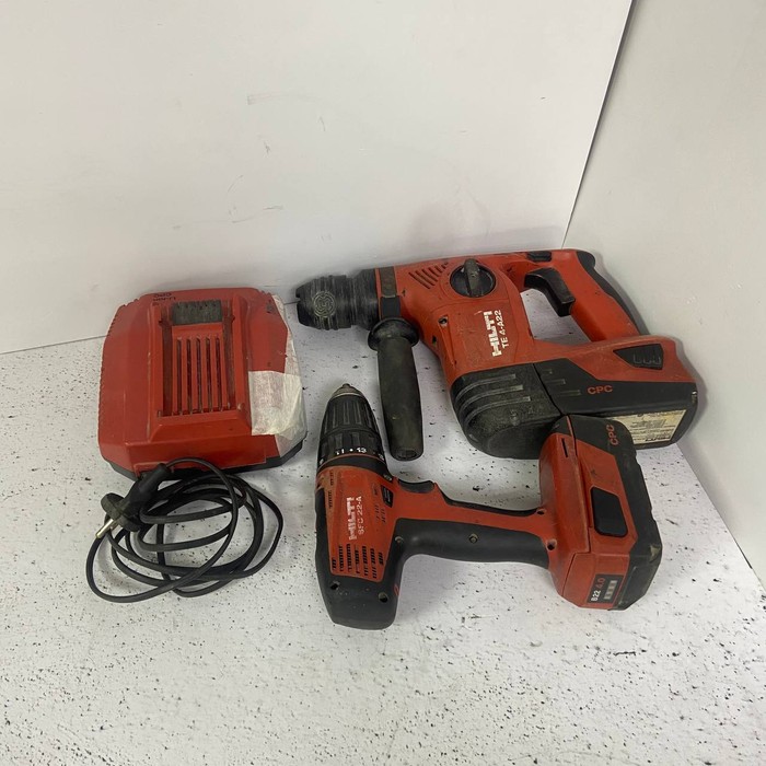 Набор инструментов (большой) Hilti Перфоратор TE 4-A22 + шуруповёрт SFC 22-A