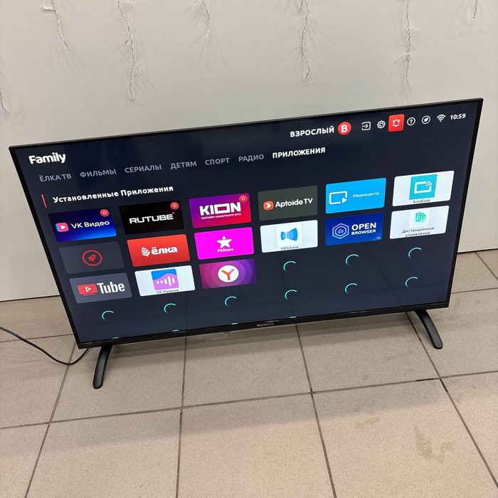 SMART-TV Телевизор Topdevice TDTV42BS04F_BK