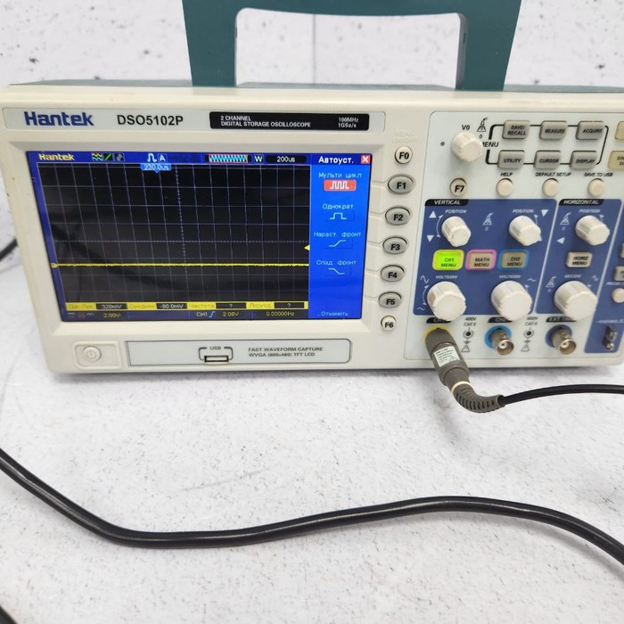 Мультиметр hantek dso5102p  Осциллограф