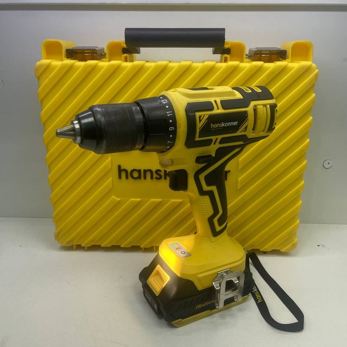 Шуруповерт Hanskonner HCD1855R
