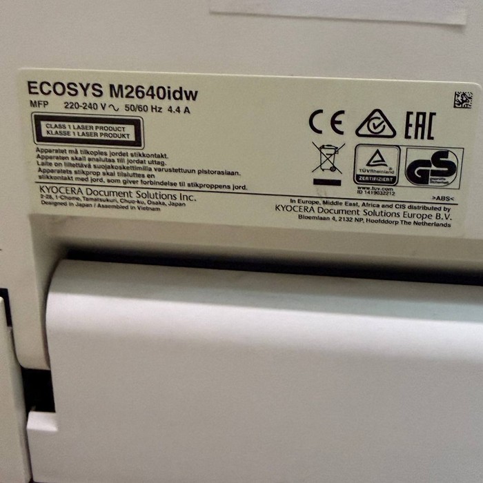Принтер Kyocera Ecosys m2640idw Ecosys m2640idw