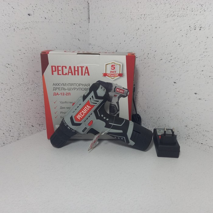 Шуруповерт Ресанта ДА-12-2Л