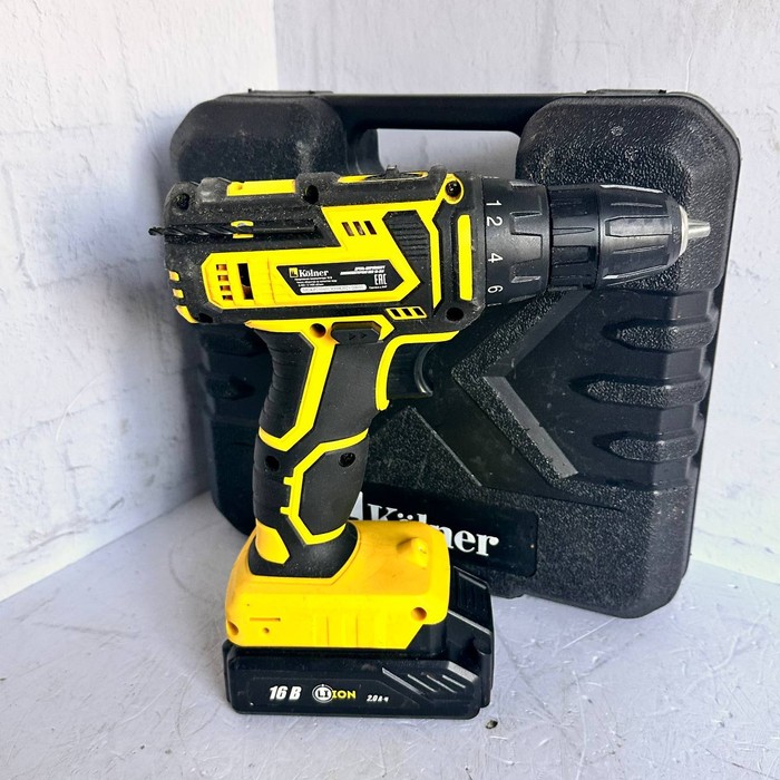 Шуруповерт Kolner kcd 16-2l