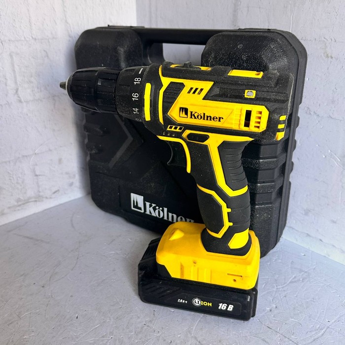 Шуруповерт Kolner kcd 16-2l