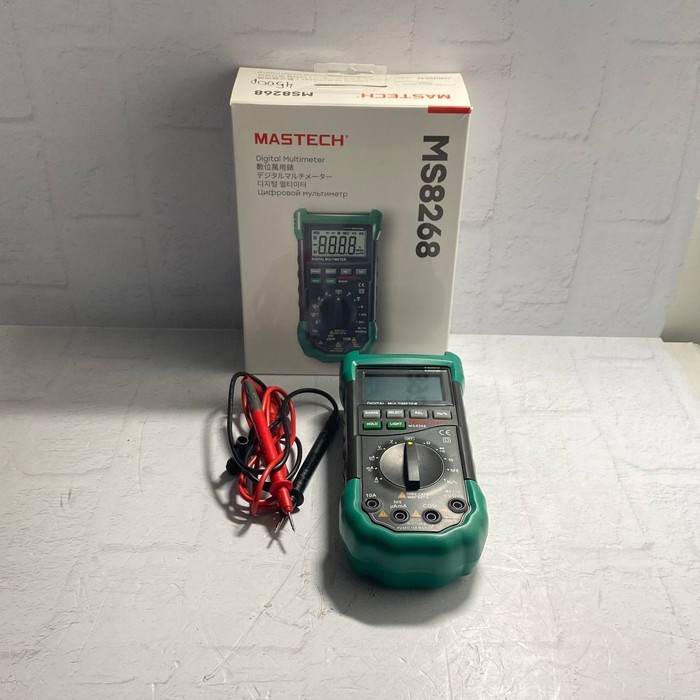 Измеритель сопротивления mastech MS8268