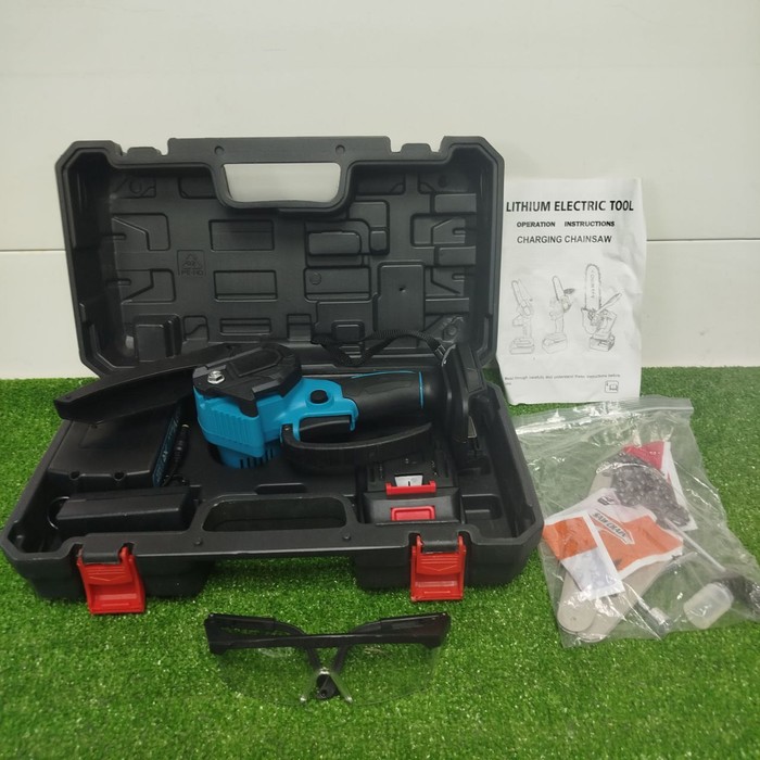 Кусторез Аккумуляторный Синий