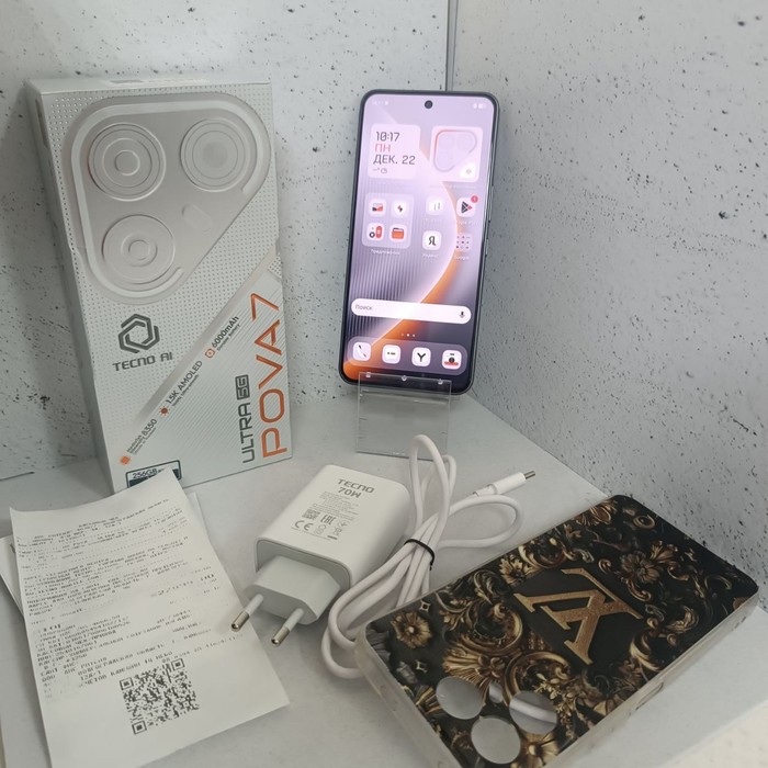 Смартфон Tecno Pova 7 Ultra 8/256 Черный