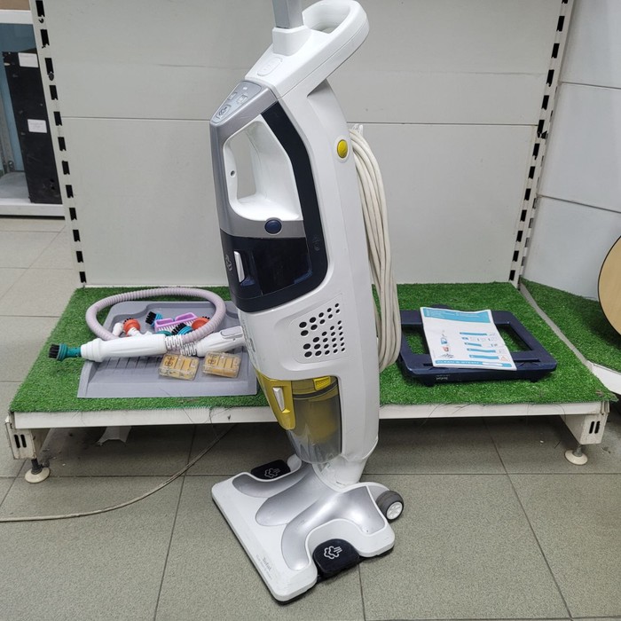 Вертикальный пылесос Tefal clean & steam multi vp8561rh