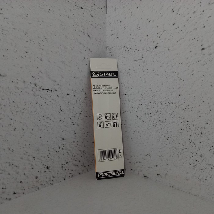 Сверло по металу 6мм HSSo5% Stabil