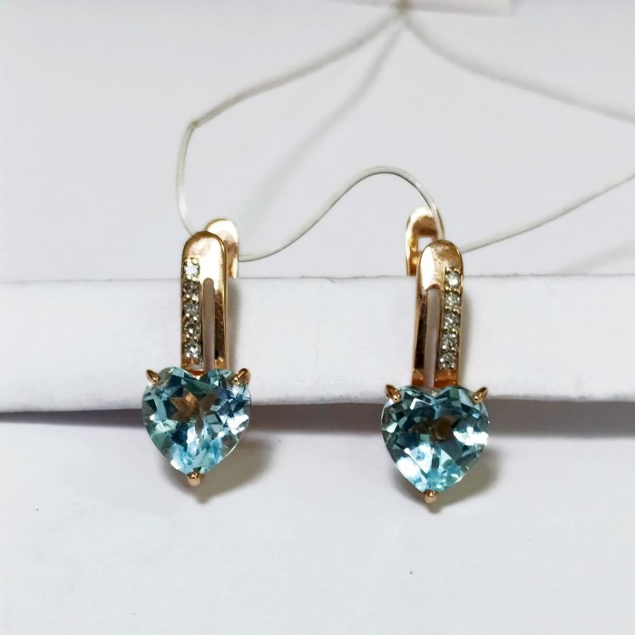 Premium Серьги Золото 585