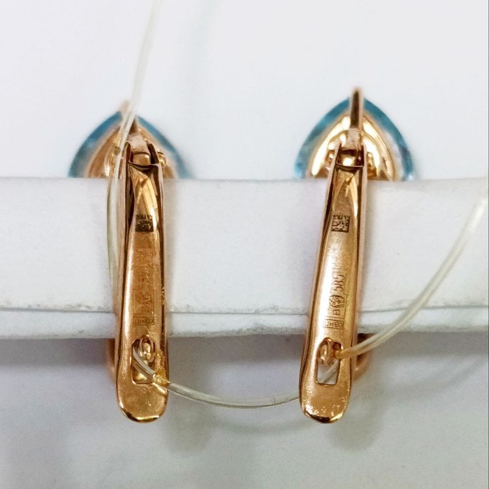 Premium Серьги Золото 585