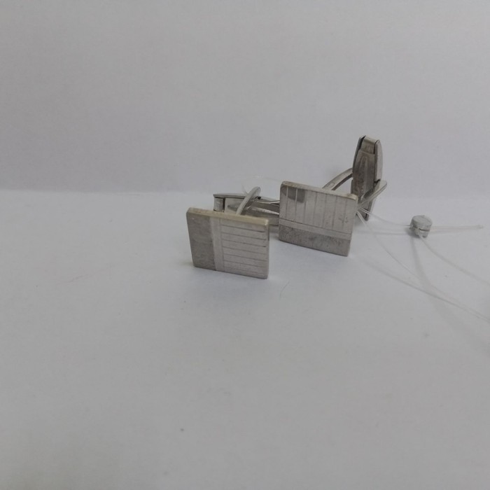 Запонки Серебро 925