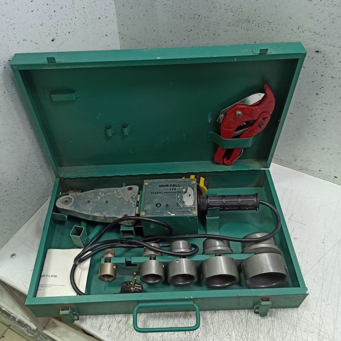 Паяльник для полипропилена MUR-CELL tg-170