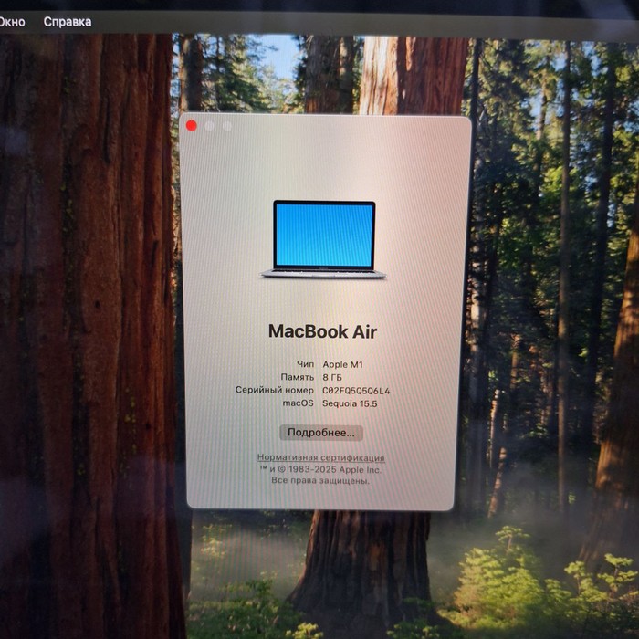 Ноутбук Apple MacBook Air 13 (2020)