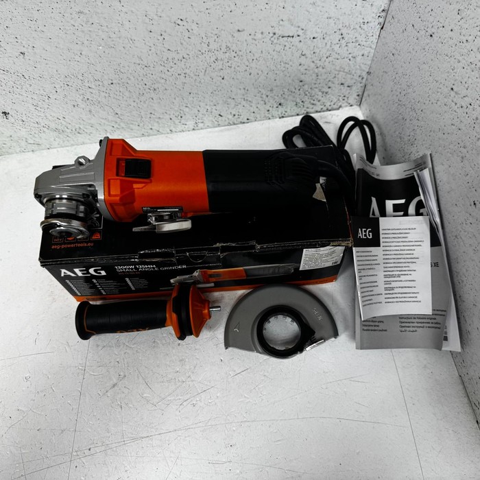 Болгарка AEG WS 13 125XE