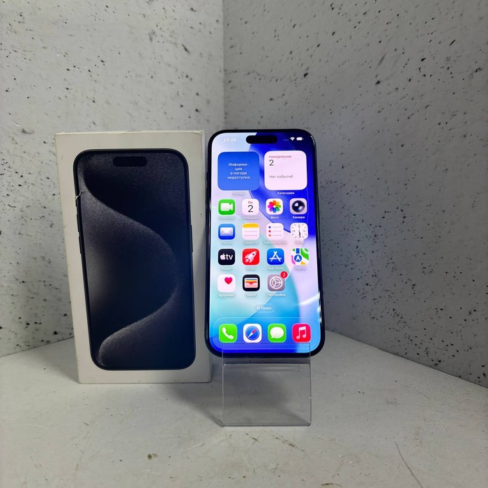 Смартфон Apple iPhone 15 Pro 8/128 Черный