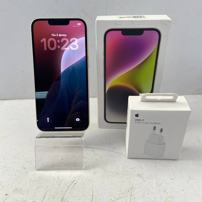 Смартфон Apple iPhone 14 6/128 Белый