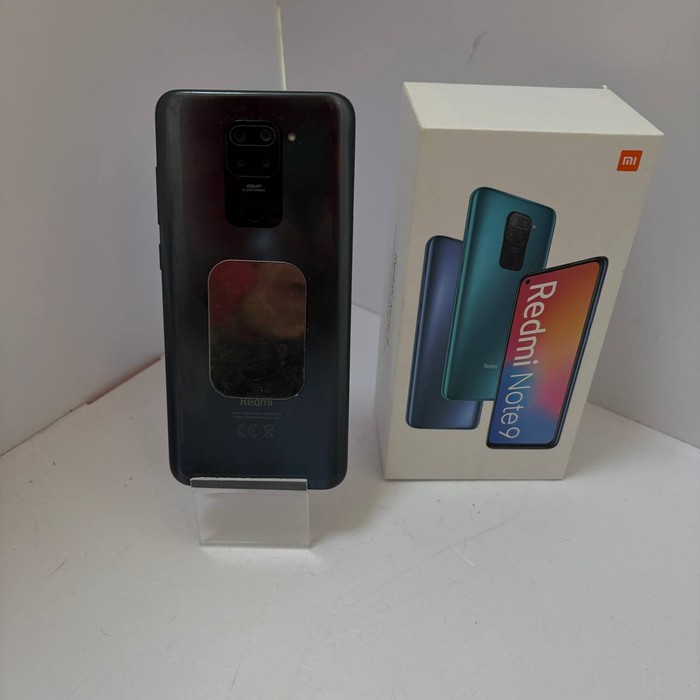 Смартфон Xiaomi Redmi Note 9 4/128 Черный